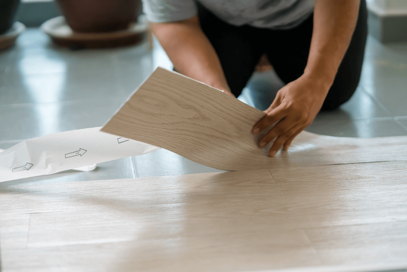 Disadvantages of glue down LVP flooring