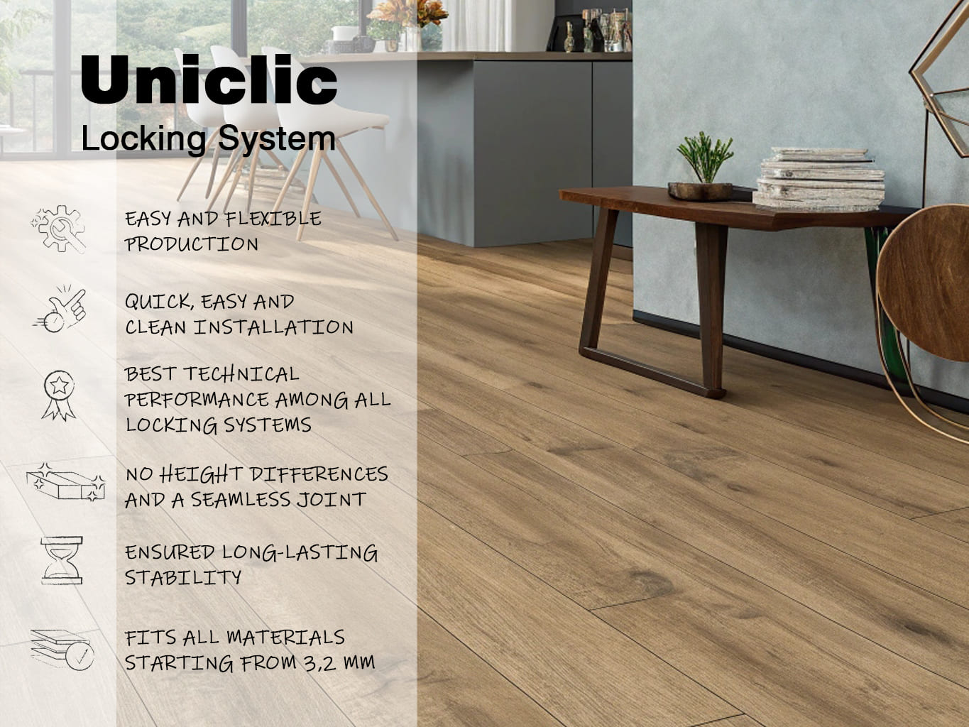 spc uniclic flooring