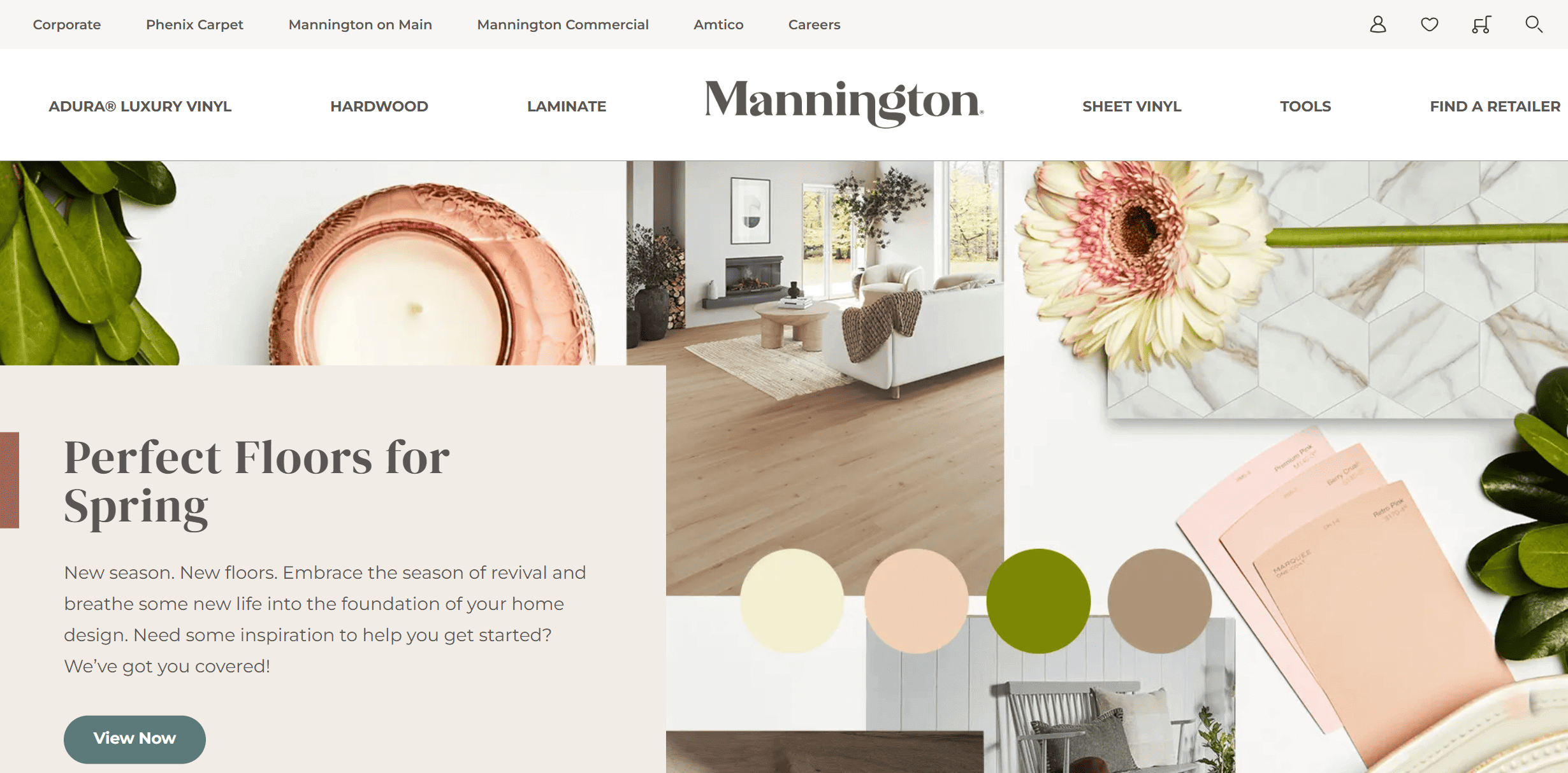 Mannington Mills Vinyl Planks