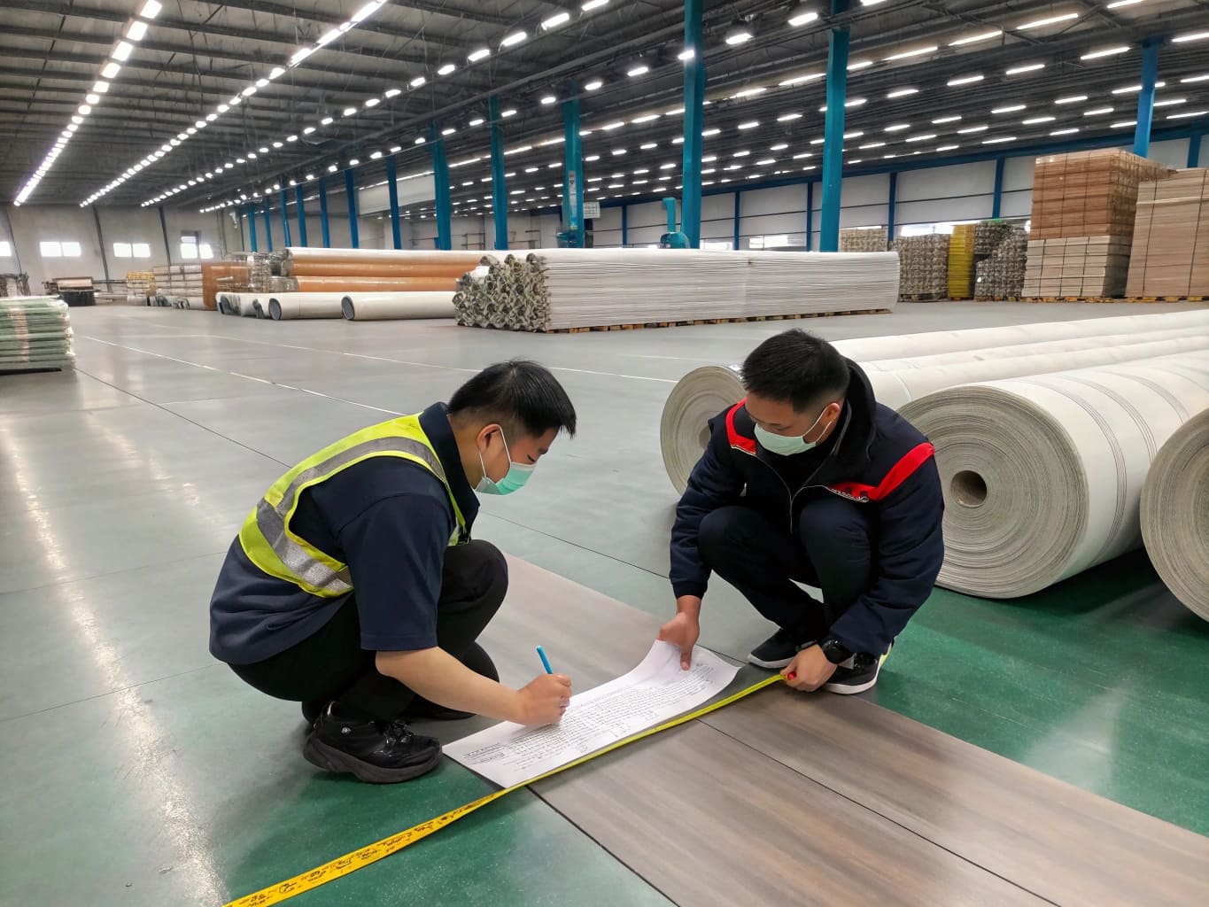 Third-Party Inspection SPC Flooring