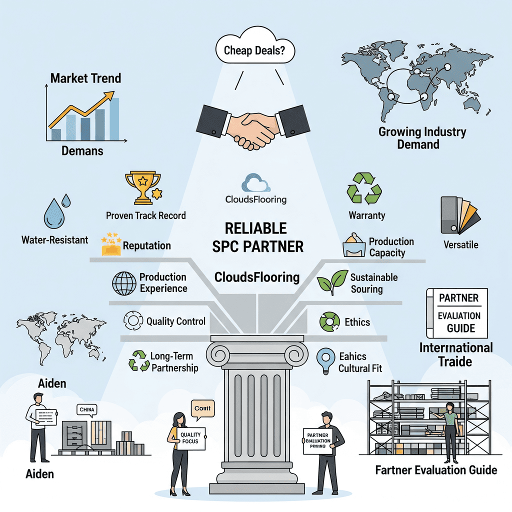 Reliable SPC Partner CloudsFlooring: Your Reliable SPC Partner for quality, sustainability, and long-term partnership