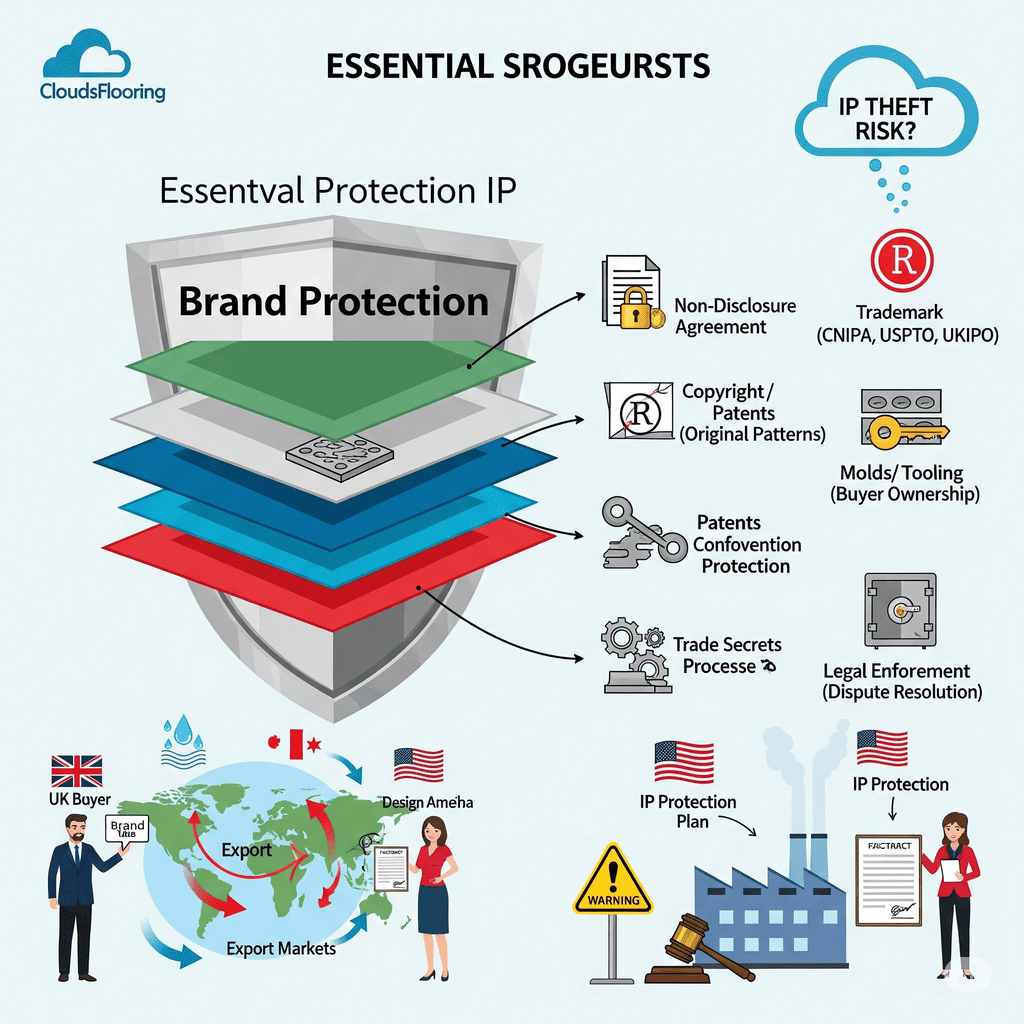 IP Protection CloudsFlooring: Essential protection against IP theft for brand protection and patents