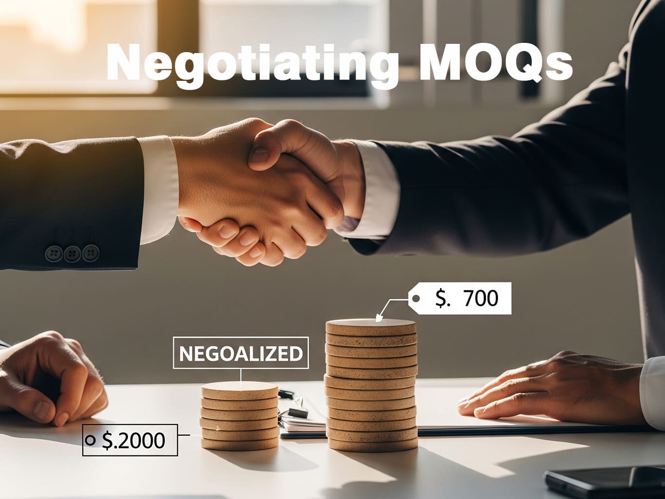 Negotiating MOQs for better pricing in a business deal