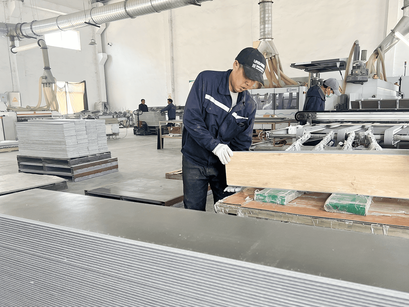 SPC LVT Laminate Production Comparison