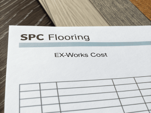 the ex works cost of spc flooring