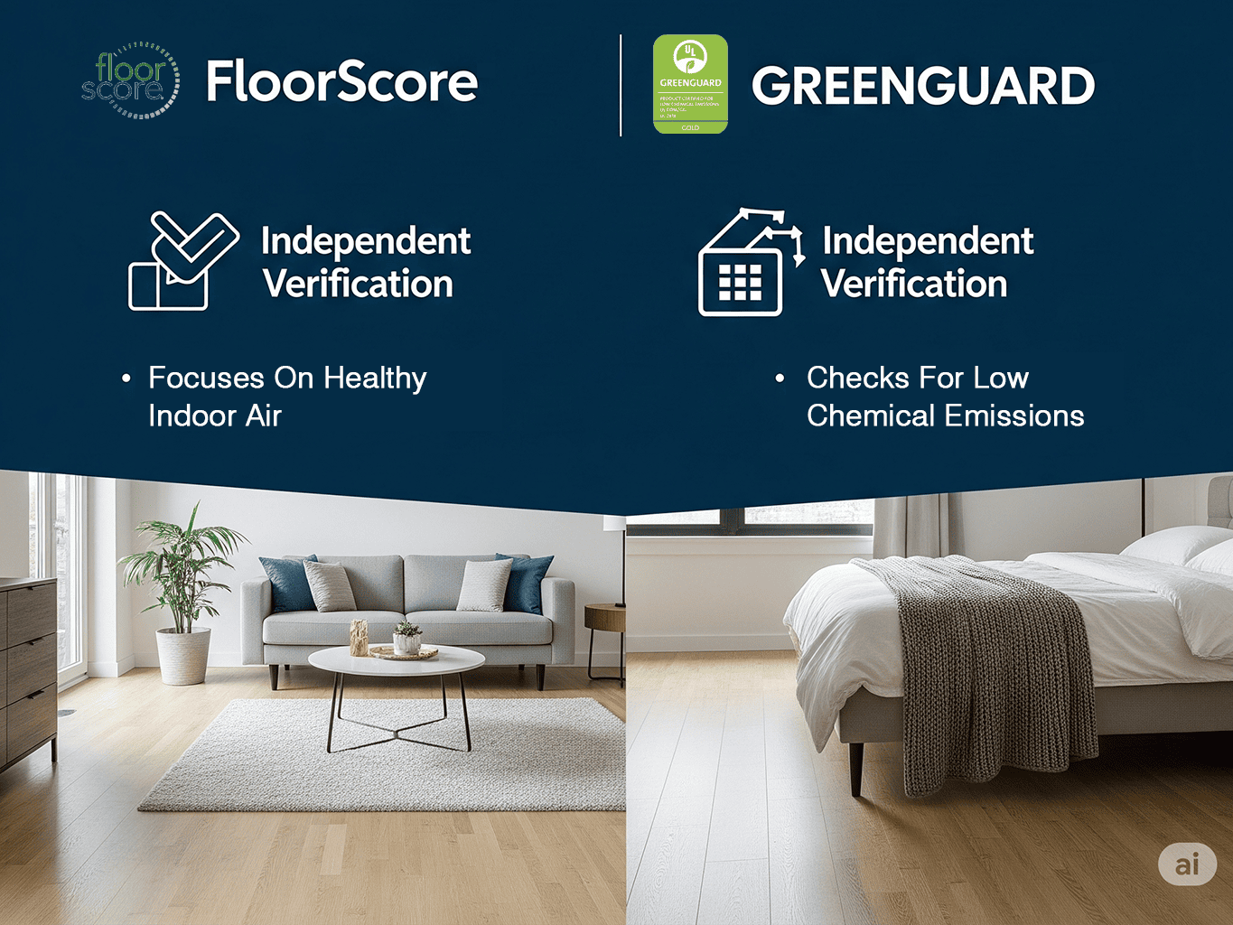 Flooring Certifications FloorScore and GREENGUARD Certifications for Flooring