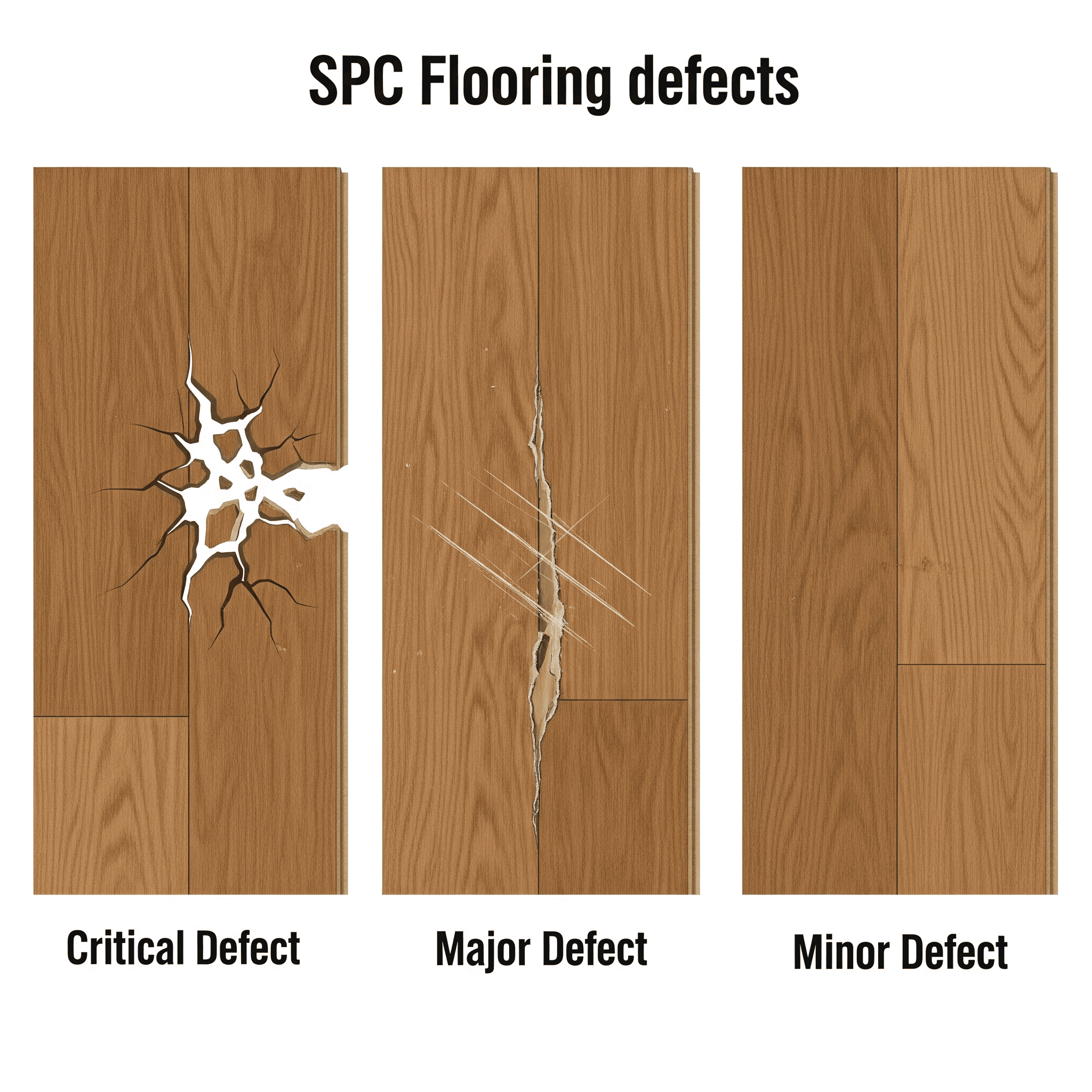 SPC Flooring Defects: Critical, Major, Minor explained
