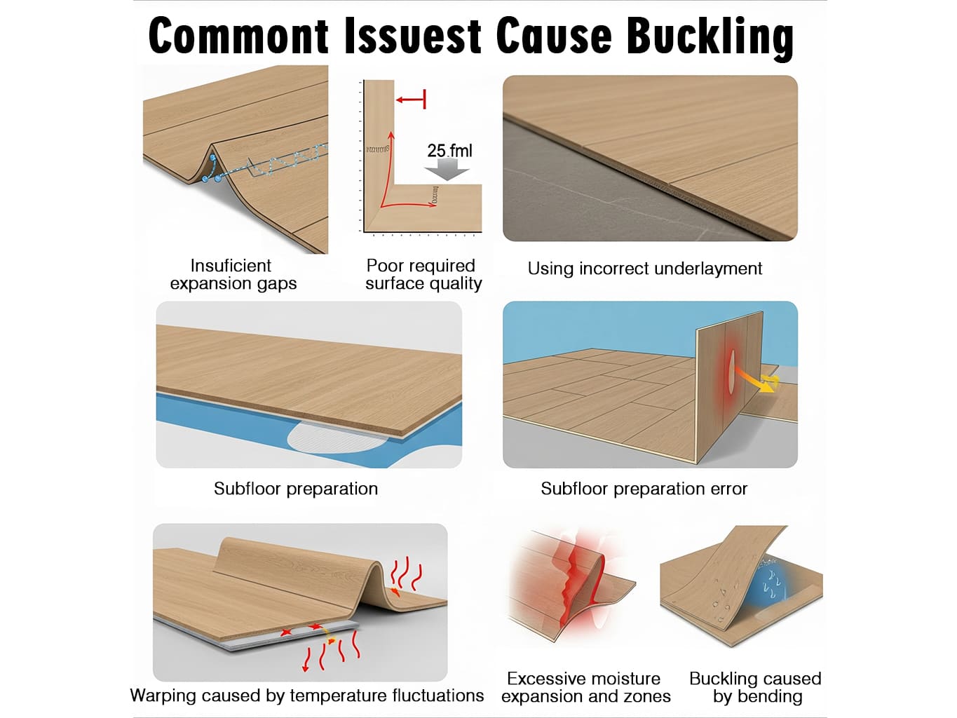Common Issues Causing Flooring Buckling